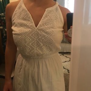 White maxi never worn